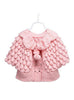 Batwing Sleeve Pineapple Knitting Wool Sweater Coat 