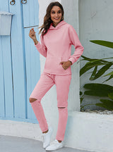 Padded Padded Hooded Sports Suit