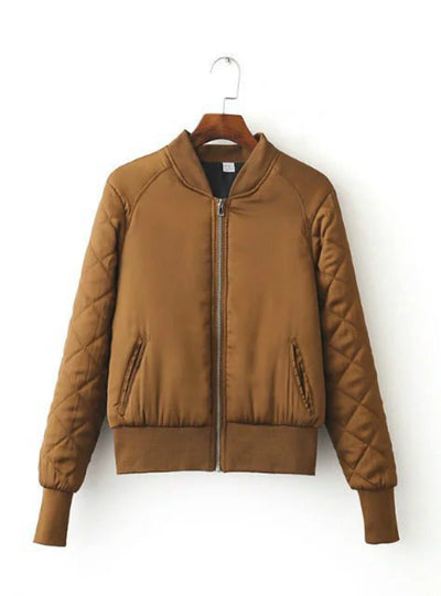 Jacket Army Green Baseball Jackets Mujer Jaqueta