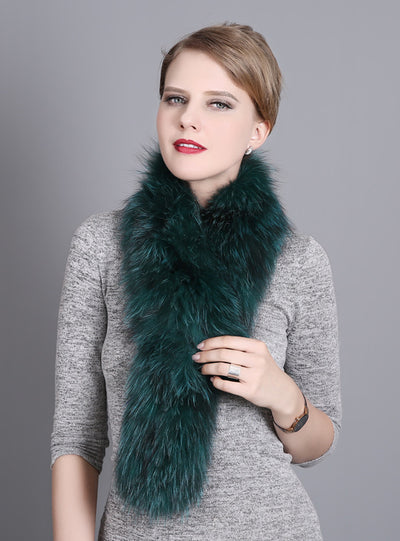 Warm Fur Scarf Fox Fur Scarf