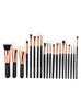15Pcs Makeup Brushes Set Professional Blush Powder