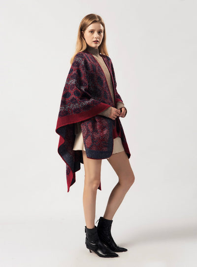 Scarf Shawl Dual-purpose Travel Warm Cashmere Cloak