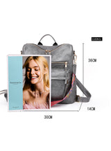 Retro Large Capacity Women's Backpack Bag