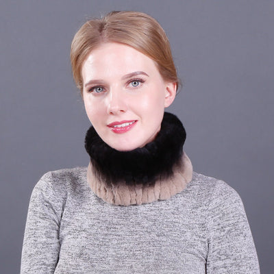 Winter Rex Fur Scarf Female Fur Scarf