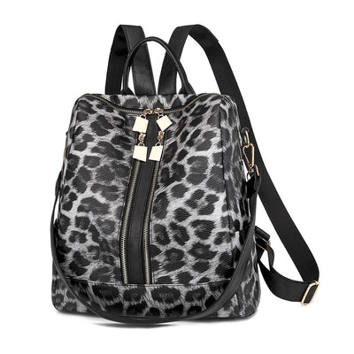 Metal Retro Soft Backpack Bags