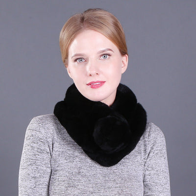 Rex Hair Encryption Thickened Scarf
