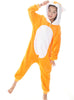 Fox Kids Flannel Pajamas Children Cartoon Animal