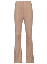 Tight-fitting Pit-strip High Waist Sports Pants