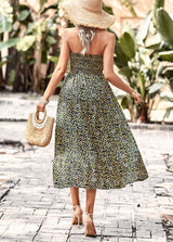 Bohemia Tube Top Floral Dress