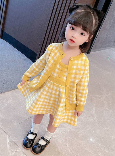 Baby Sweater Long Sleeve Suit Two-piece Set