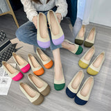 Knitted Flat-bottomed Breathable Shoes
