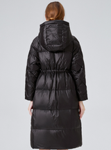 Thickened Waist Hooded Winter Coat
