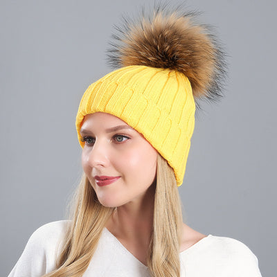 Warm Thick Korean Wool Knitted Hat