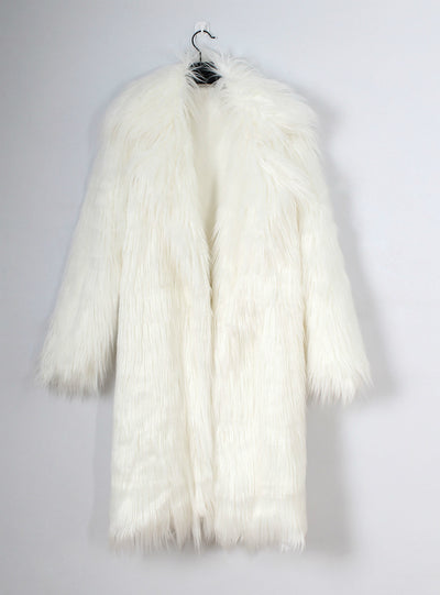 Women's Suit Collar Coat Faux Fur Coat Coat