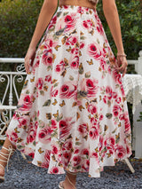 Bohemia Leopard Print High Waist Skirt