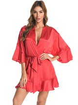 Silk Ladies' Nightgown and Pajamas
