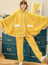 Winter Coral Velvet Pajamas Thickening Velvet Flannel