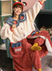 Winter Pajamas Women Coral Fleece Thick Warm